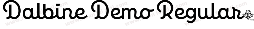 Dalbine Demo Regular字体转换